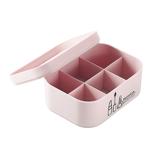Cosmetic packing box Plastic packing box with cover thickened large superposition segmented mask box skin care packing box