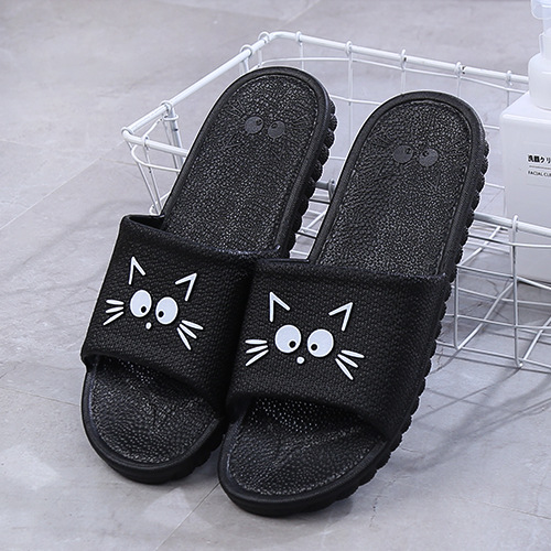 Home bathroom bath slippers ladies summer indoor couple lovely soft soled floor shoes couples home slippers cool drag