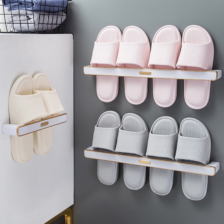 Bathroom slipper rack Toilet pendant shoe rack wall shoe storage rack Household slipper rack