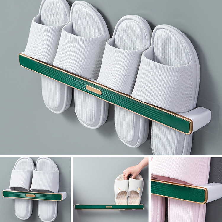 Bathroom slipper rack Toilet pendant shoe rack wall shoe storage rack Household slipper rack