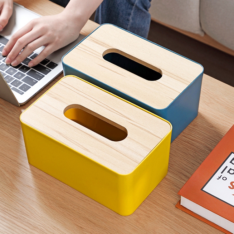 Table paper towel box paper extraction box household living room dining room tea table Nordic simple multi-functional paper extraction box idea