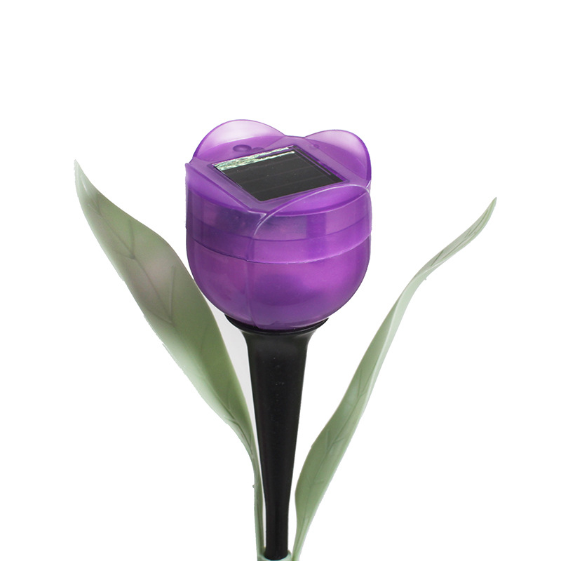 Tulip Solar Lawn Lamp LED Decorative Outdoor Lighting Landscape Garden Lamp