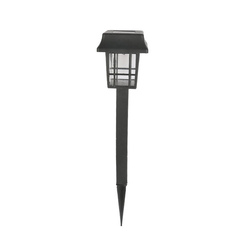 Home landscape light garden light LED solar lawn light black plastic ground lamp