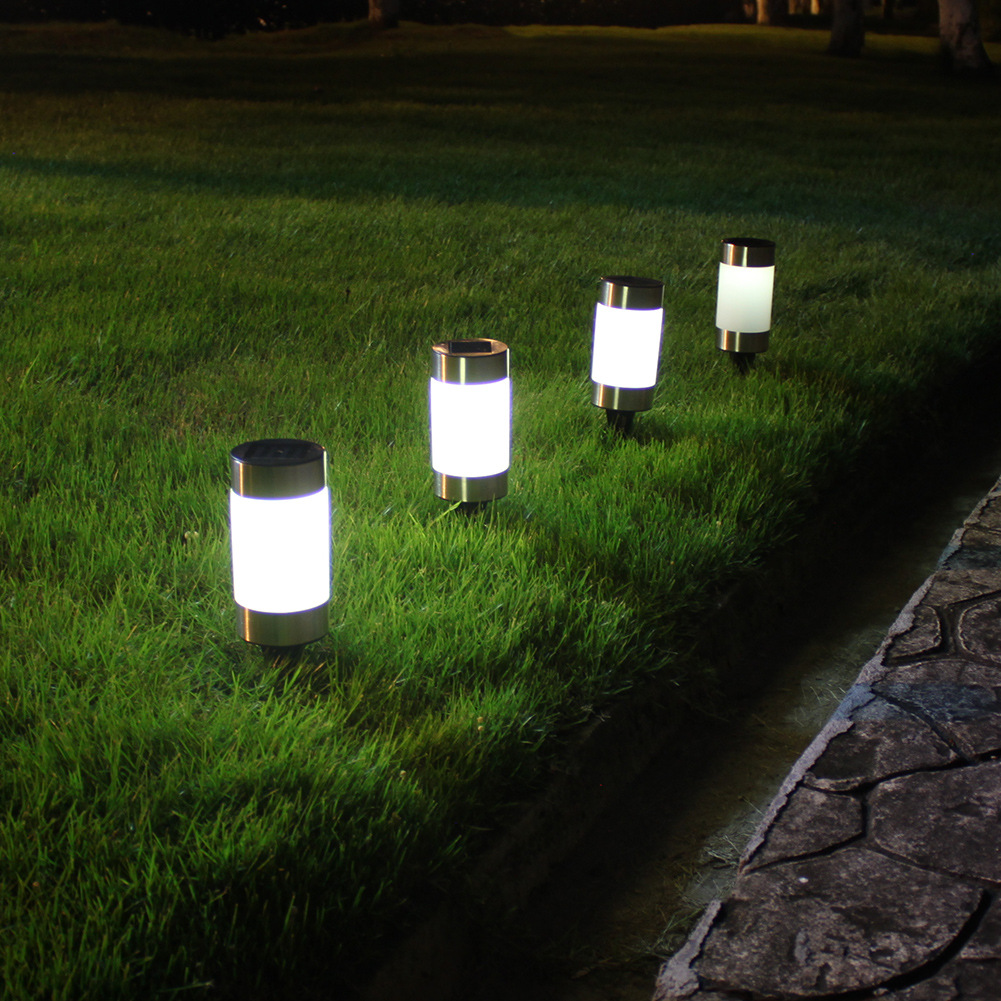 Solar Mini Courtyard Lights Plug in LED Garden Lights Ultra-Bright Solar Plastic Lawn Lights Courtyard Landscape Lights