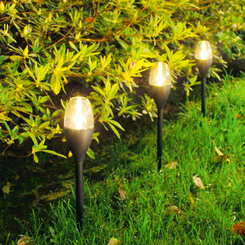 Solar Outdoor LED Home Decorative Lamp Villa Courtyard Lamp Outdoor Waterproof Lawn Garden Landscape Candlelight