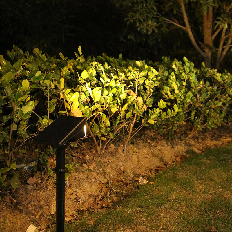 Solar Lawn Lights New LED Integrated Lawn Plug-in Lights Outdoor Waterproof Garden Landscape Plug-in Garden Lights