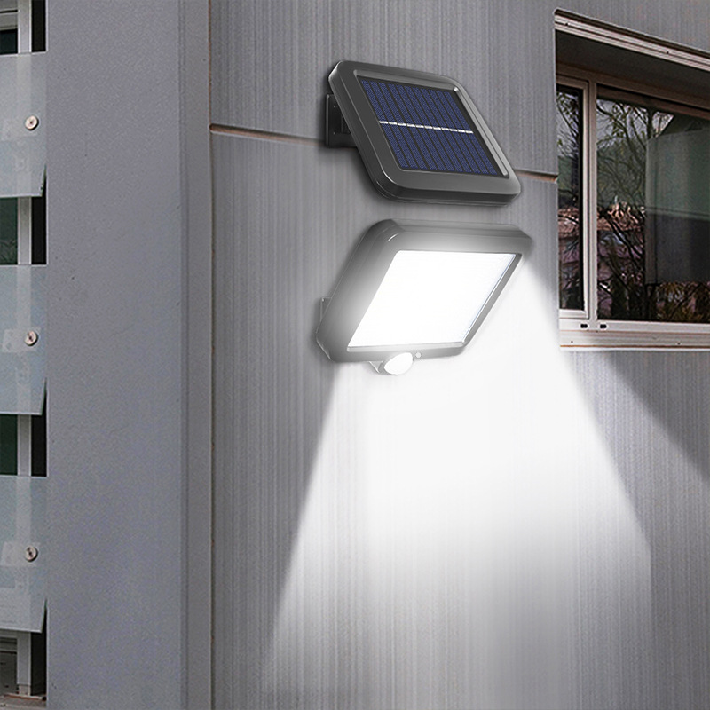 Split Solar 56led Induction Wall Lamp 100cob Split Indoor and Outdoor Garden Lamp Garage Lamp