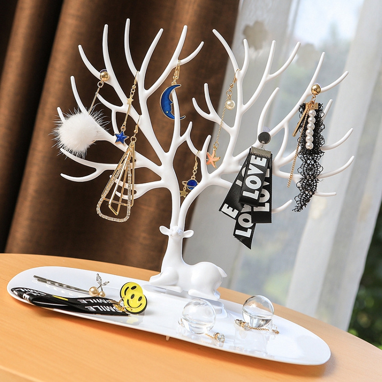 Creative antler jewelry rack Jewelry necklace jewelry tree display rack bracelet earrings pendant storage rack