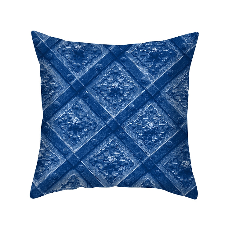 2021 new geometric pillow cover amazon popular home pillow digital printing cushion back pillow cover