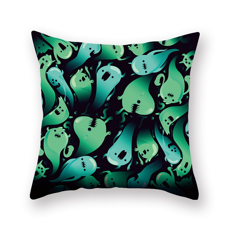 2021 Cross-border Amazon Halloween new pillowcase cartoon Moon home cushion cover sofa cushion cover
