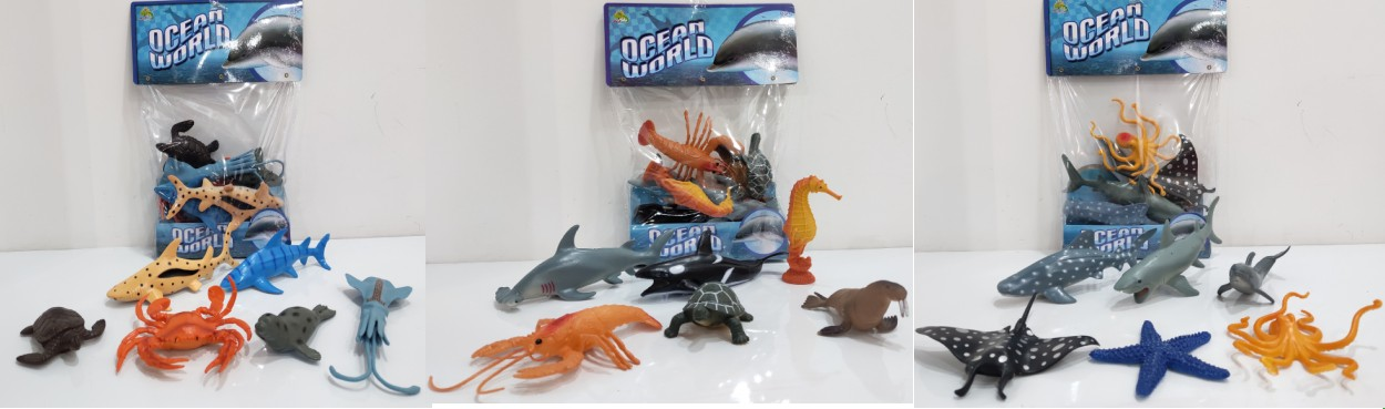 HY7-006ABCEducational Plastic Toy Sets Animals Model For Kids