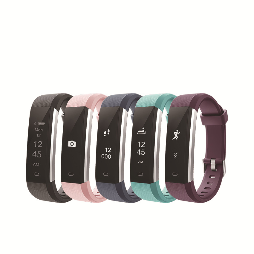 Sport Style 0.86 Inch OLED Screen ID115U HR Smart Bracelet With Call reminder