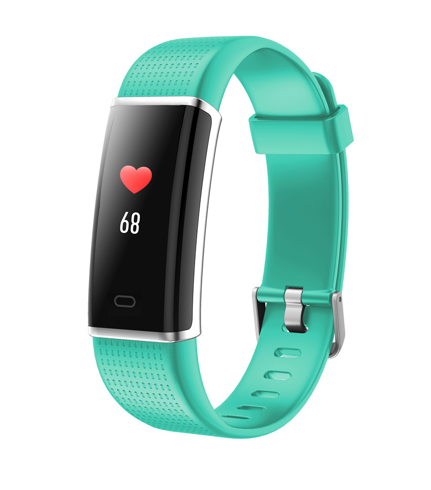 Aidu cross-border hot style heart rate Bluetooth sports information call reminder ID130C smart bracelet with color screen