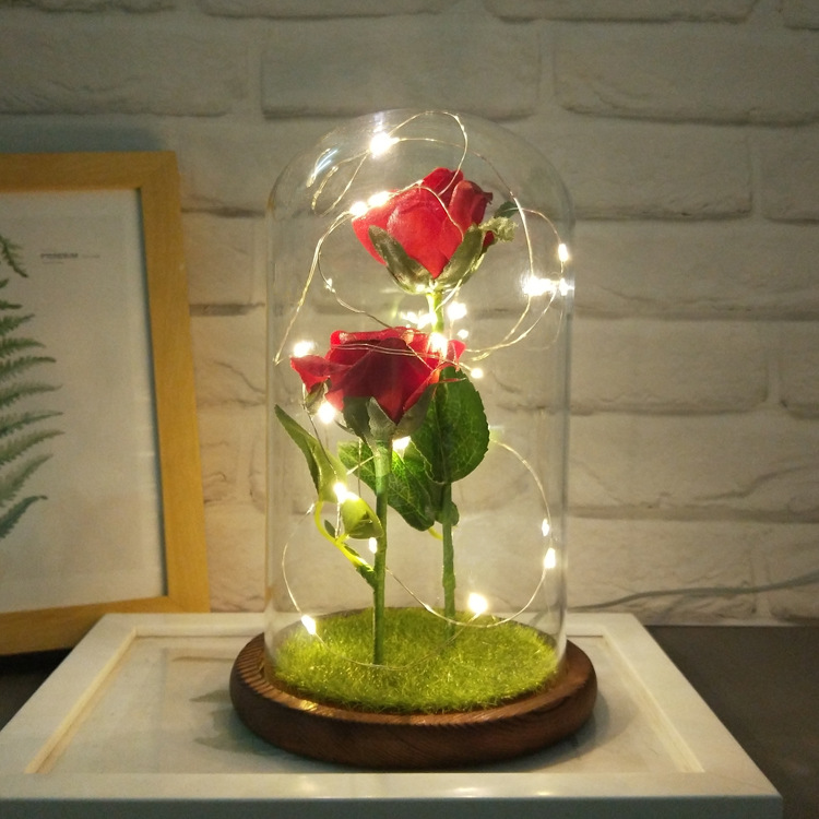 Eternal dandelion flower preserved dandelion in glass dome  JM-165-88