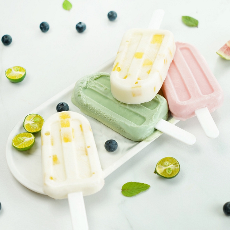 Creative silicone ice cream mould household homemade ice cream Popsicle ice cream Popsicle suit children