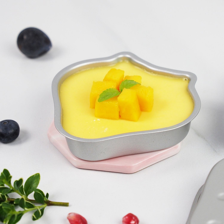Carbon steel mold non-stick jelly pudding strawberry modelling pudding die moon cake mould bowl seed cake cake baking cups