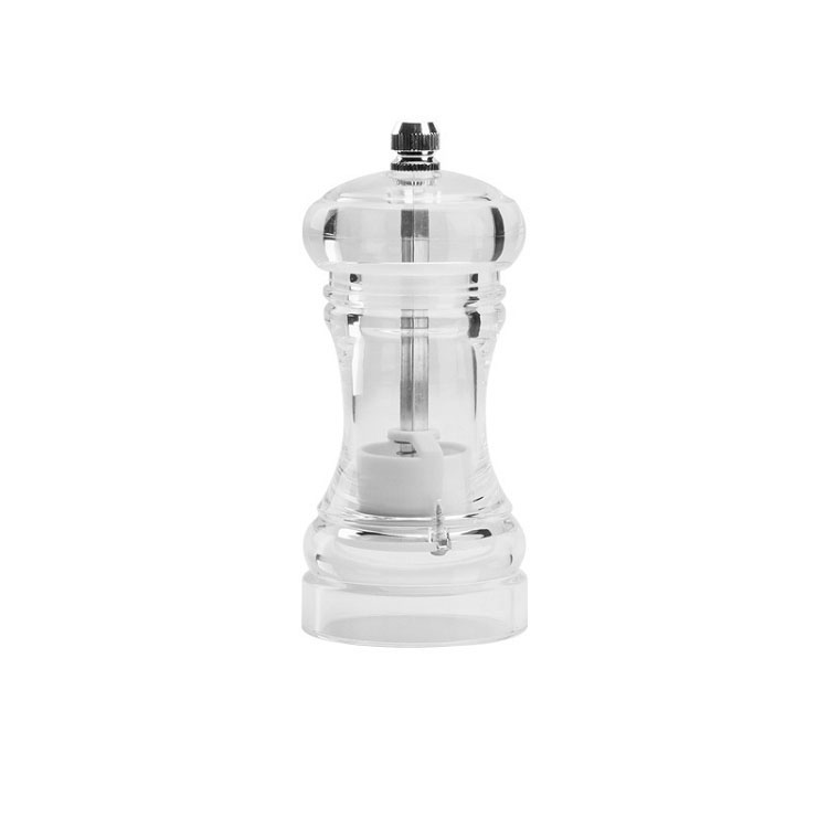 Acrylic pepper mill manual Chinese prickly ash transparent caster cumin salt can of pepper mill kitchen supplies