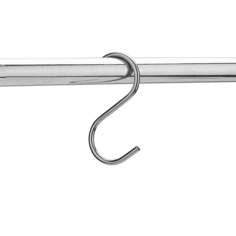 Good Quality 304 Stainless steel metal hook Kitchen Bedroom large round S Shaped s hooks