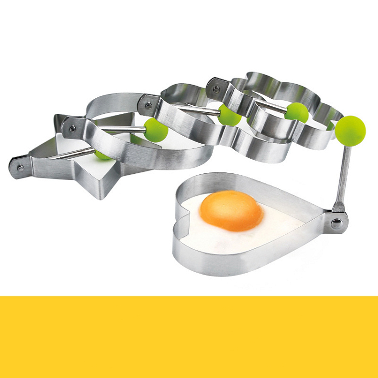 Stainless steel frying device 5 kinds of specifications optional Fried egg model DIY omelette tool