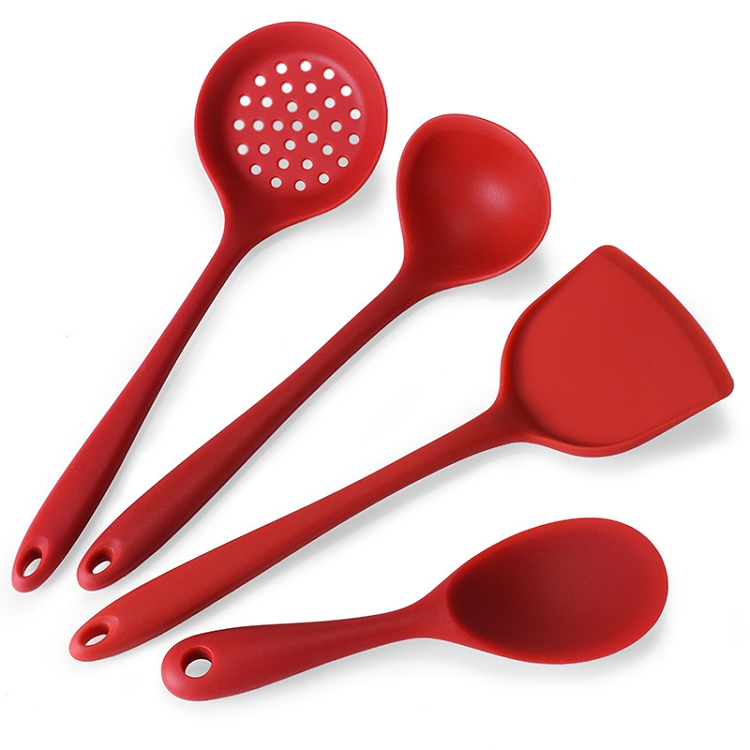 Cooking Tools Set Kitchenware Cooking Tools Soup Rice Spoon Spatula Premium Silicone Kitchen Cooking Utensils Set