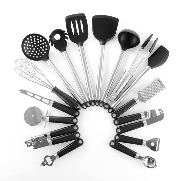 16-piece set multifunctional kitchen gadgets cooking silicone kitchenware spatula corkscrew