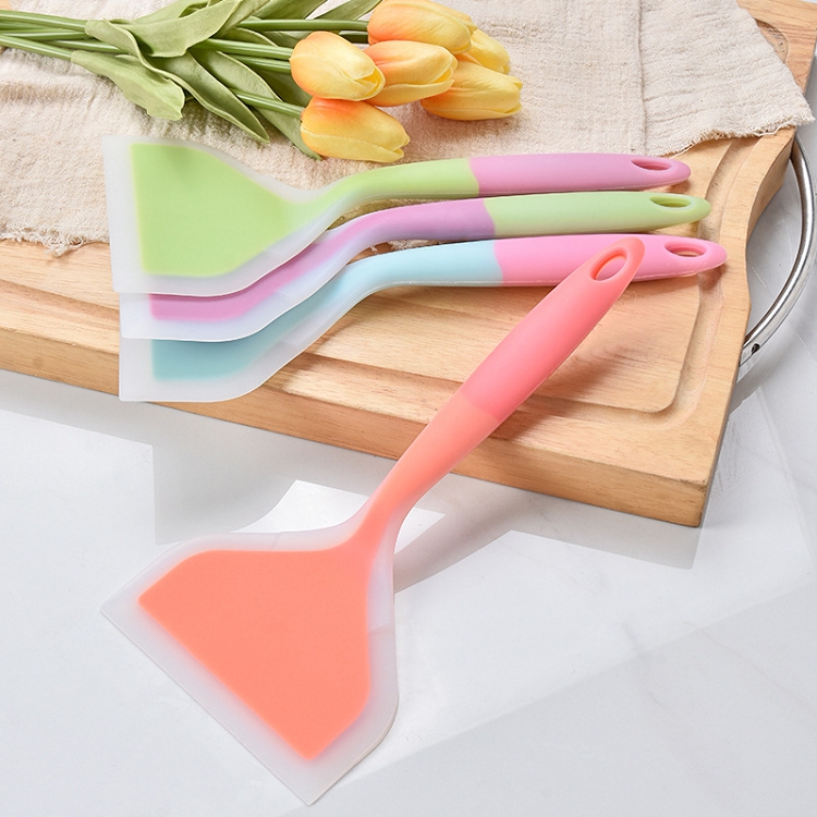 kitchen tools nonstick silicone shovel food grade pan silicone spatula utensil set for cooking