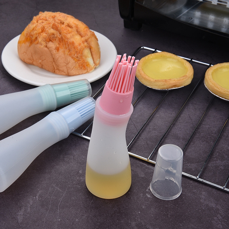 3 Pcs High Temperature Silicone Oil Bottle Brush Barbecue Baking Cake Brush Tool Kitchen Accessories