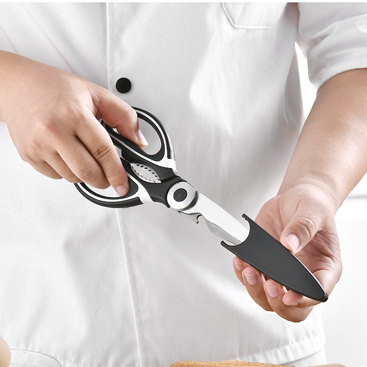 Sharp Premium Heavy Duty Kitchen Shears and Multi Purpose Scissors