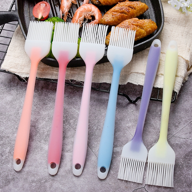 Oem High Quality Cooking Tools Temperature Resistant Silicone Oil BBQ Bread Basting Brush