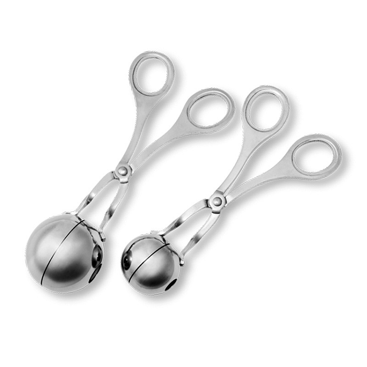 DIY Multifunctional Stainless Steel Meatball Maker Fish Meat baller Spoon tong Making Food Clip Convenient tongs Utensils