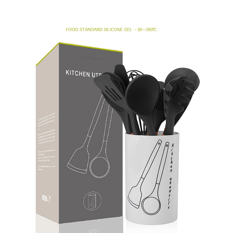 Best price silicon spoon kitchen tools silicone kitchen tool set