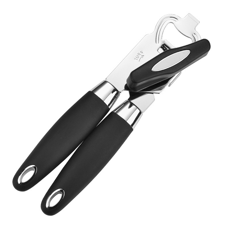2021 high quality stainless steel can opener with PP handle