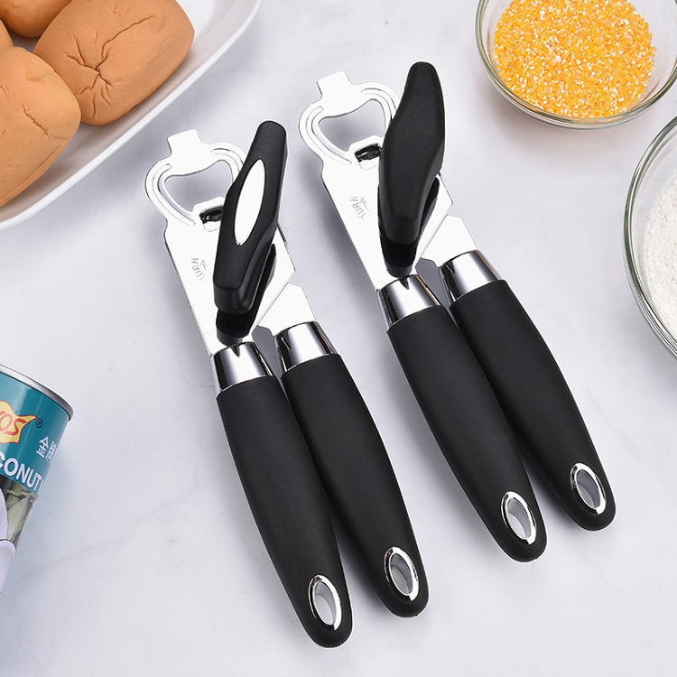 2021 high quality stainless steel can opener with PP handle