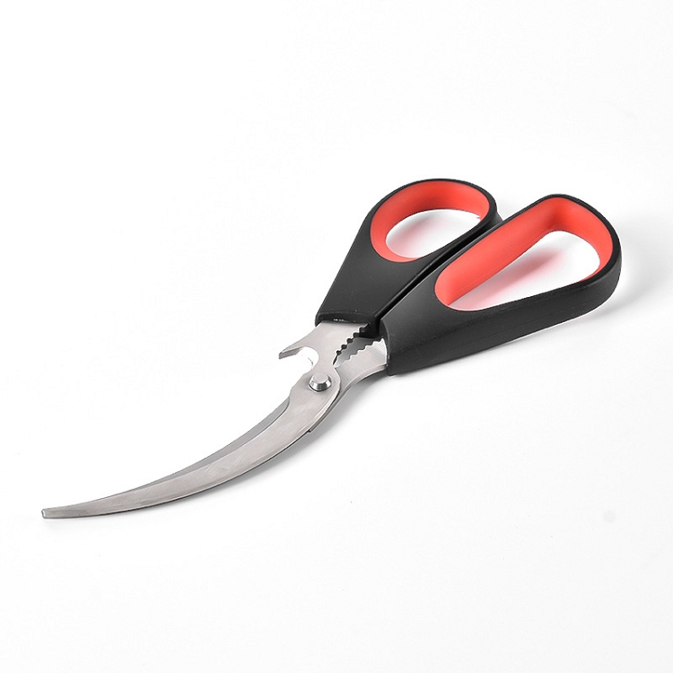 New Design Multi Functional Stainless Steel Blade Progressive Seafood Scissors