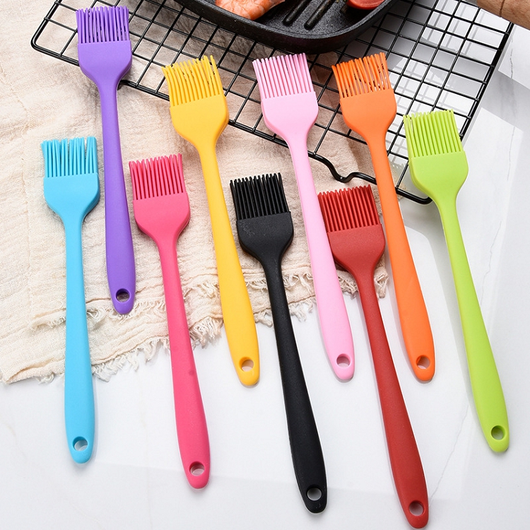 Wholesale pastry kitchen silicone brush for baking cooking food
