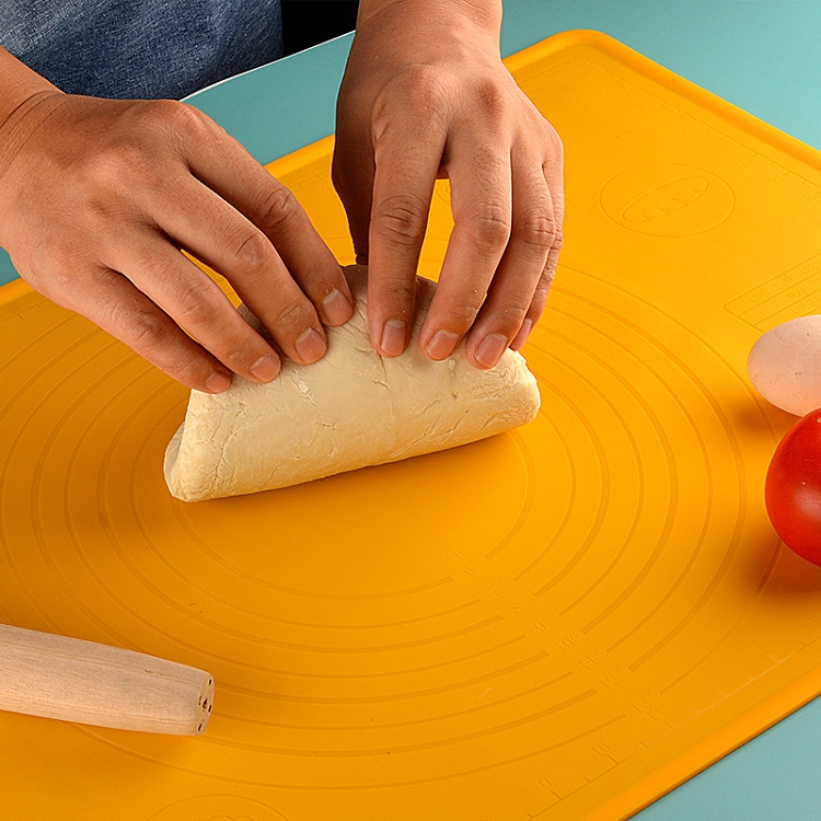 Non-slip Kitchen Heat resistant Large Silicone Rubber Pastry Mats Reusable Silicone Baking Mat