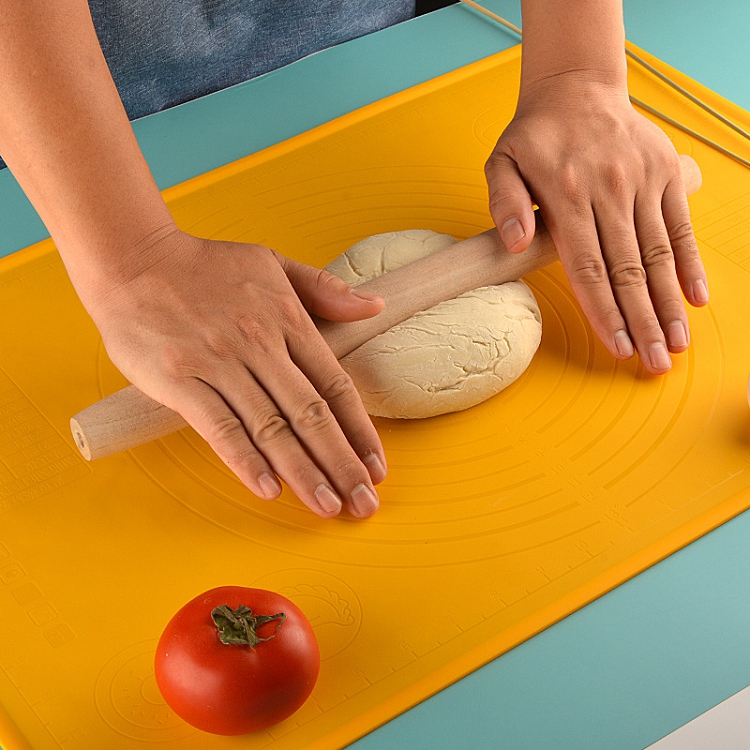 Non-slip Kitchen Heat resistant Large Silicone Rubber Pastry Mats Reusable Silicone Baking Mat
