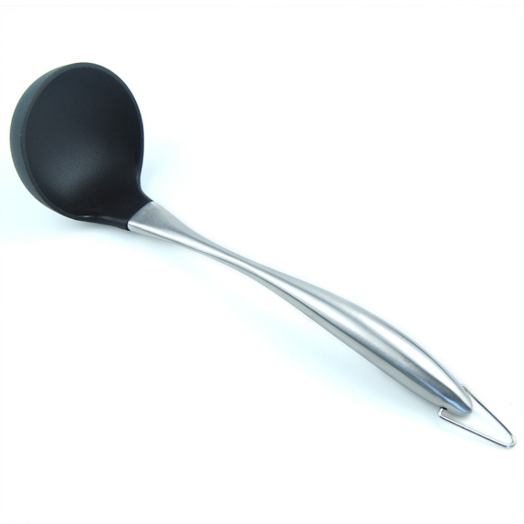 Professional Kitchen Tool Supplier Kitchen Products Soup Ladle Scoop Stainless Steel Handle