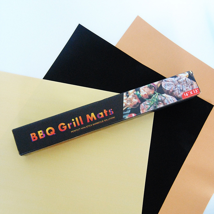 BBQ Grill Mat with Copper