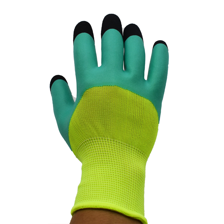 SH-011   Worker protection Absorb sweat breathe freely wear proof skid resistance work latex glove