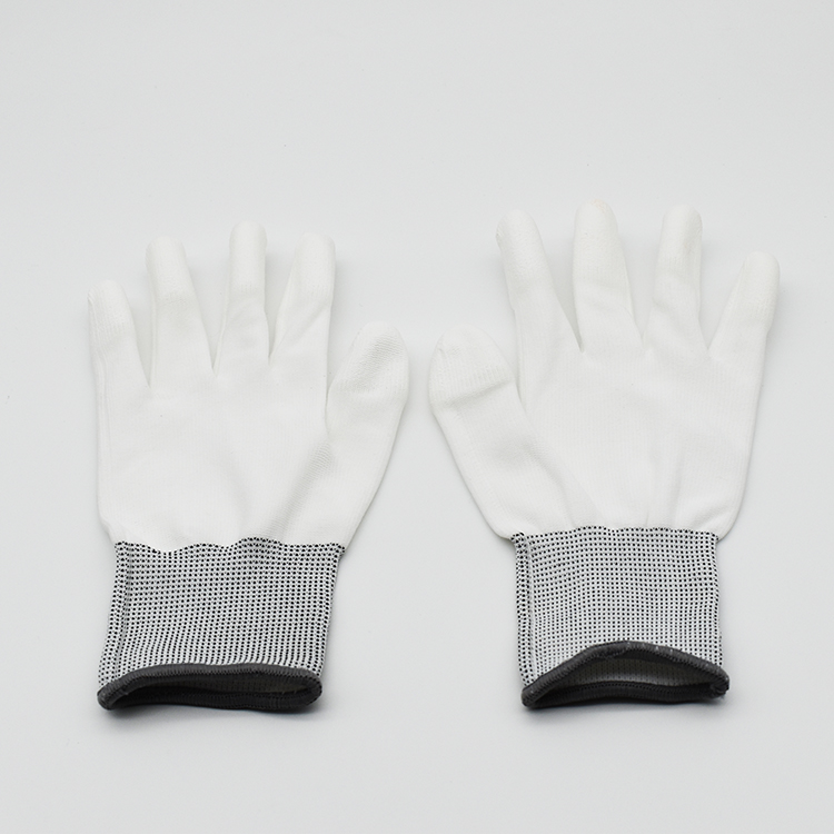 Best Quality Anti Static Gloves for Assembly Lines PU ESD Palm Fit Gloves