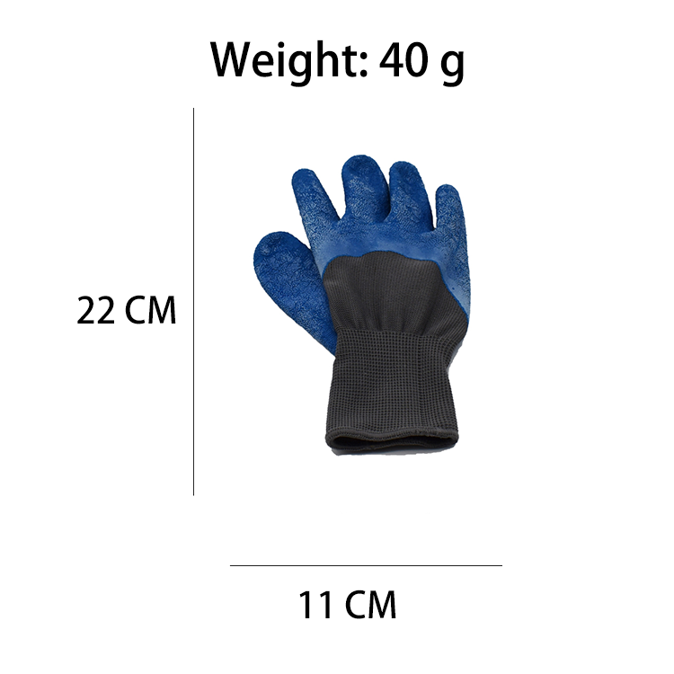 SH-15  Breathable Soft Comfortable Non-slip Waterproof Hand Protection Yard Work Outdoor Latex Rubber Hand Gloves