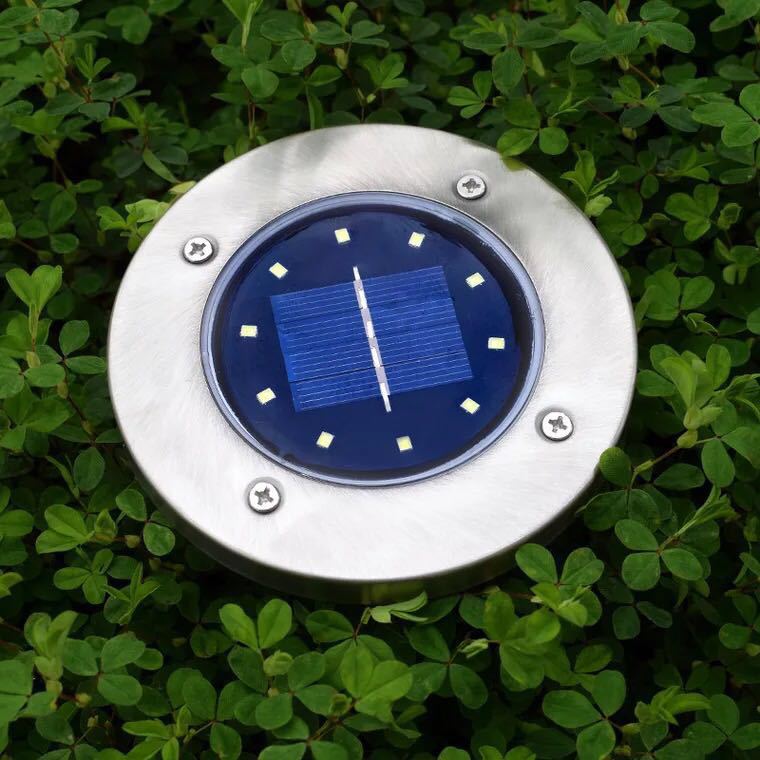 Solar Powered Ground Lights, Solar Path Lights Outdoor LED Waterproof Garden Landscape Spike Lighting for Yard Driveway Lawn Pat