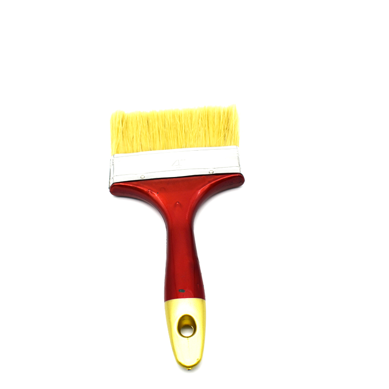 Plastic handle+Tinplate+PP wire plastic handle paint brush