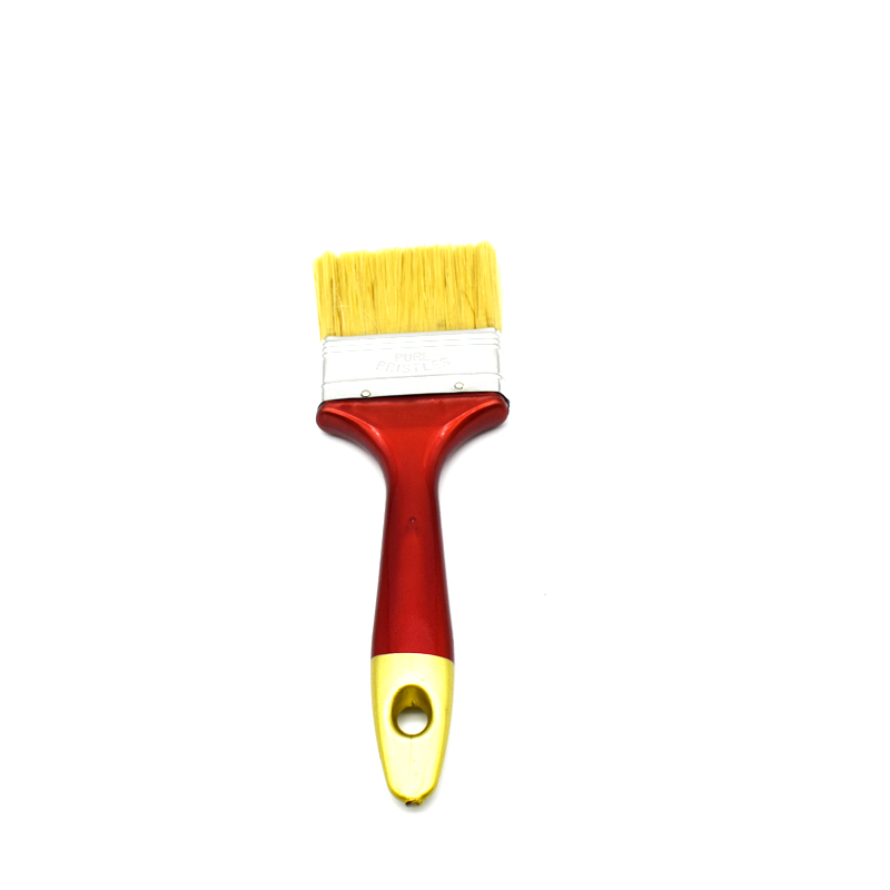 Plastic handle+Tinplate+PP wire plastic handle paint brush