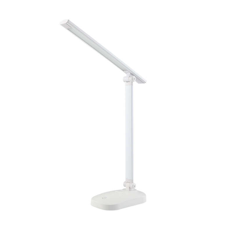 Modern Business Led Office Desk Lamp Dimmable Foldable With Time Temperature Alarm Clock table Reading rechargeable desk lamp