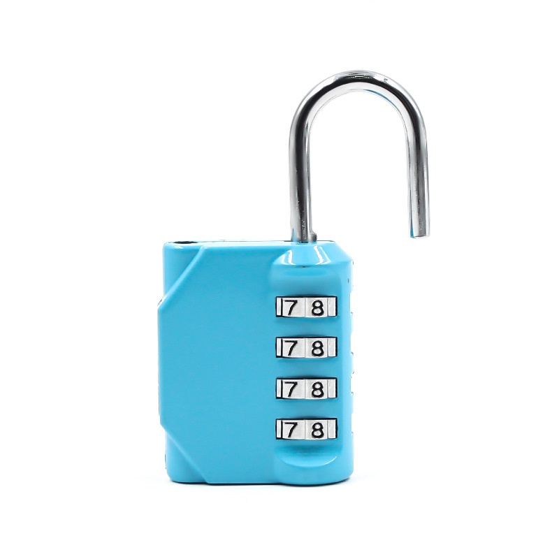 alloy digital combination lock luggage pull lever tool case bag lock furniture padlock gym stationery gift cabinet lock