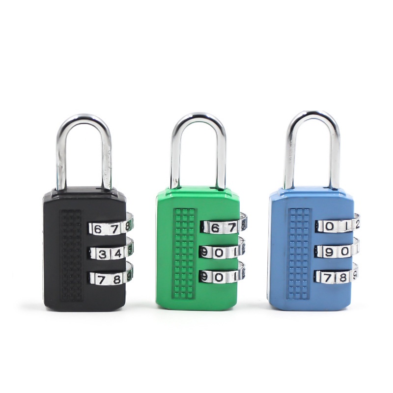 20mm alloy digital password lock head anti-theft security password padlock gym backpack 8020