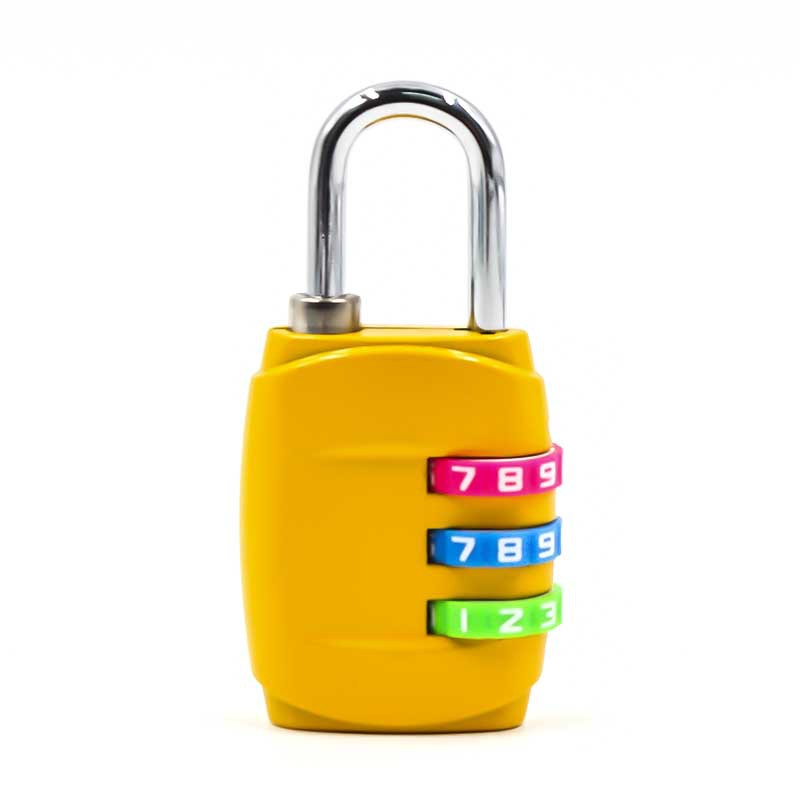 cartoon number password lock  runner alloy solid lock body security manufacturers direct wholesale