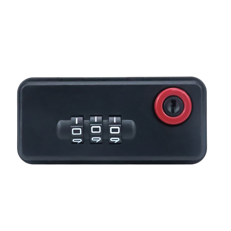 Brand swivel tongue lock   alloy square tongue black security anti-theft drawer lock manufacturers direct sales